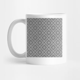 Geo Squares White 2 Mug